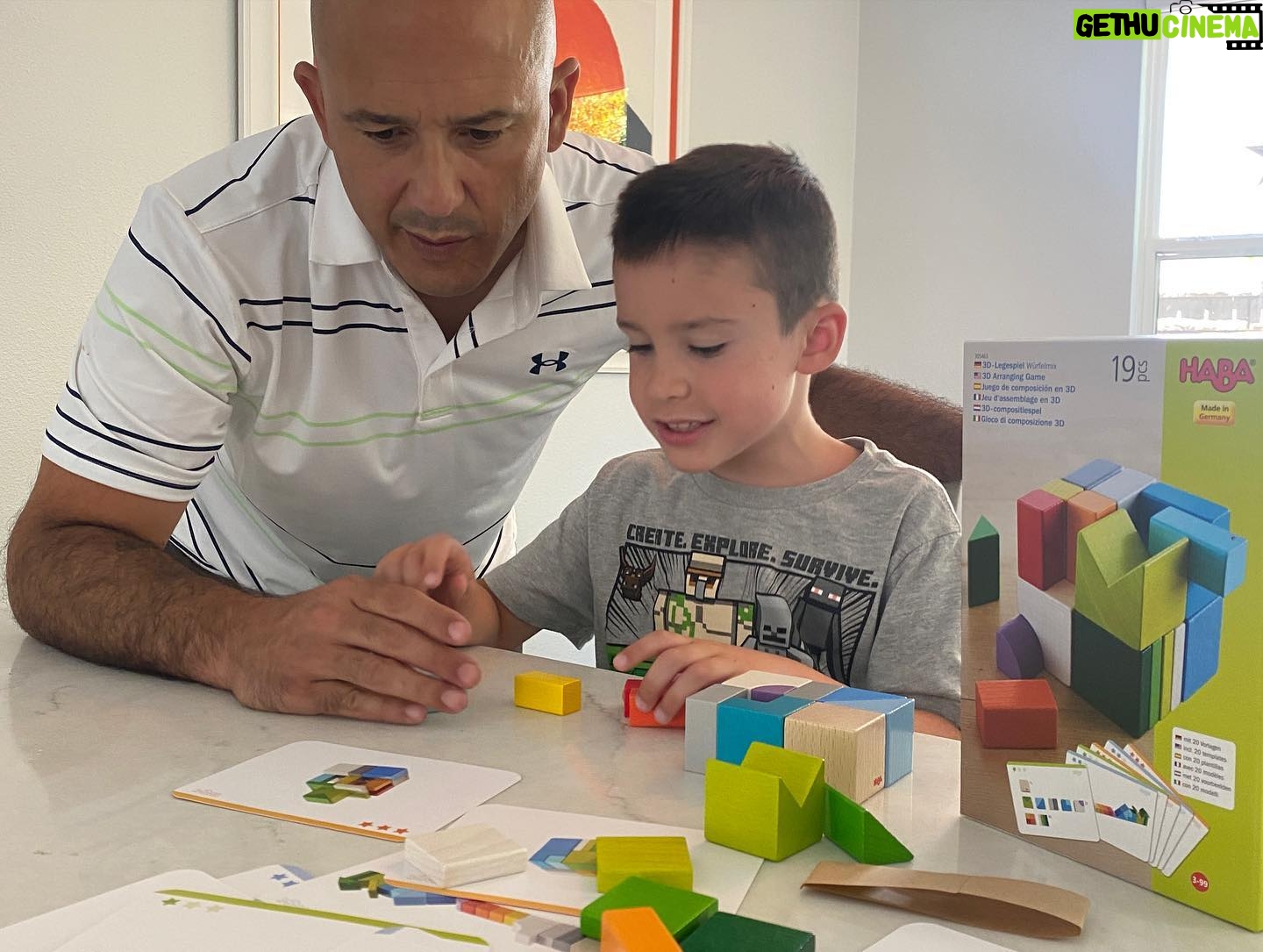 Joe Nieves - 230 Likes - Always been a huge fan of @habausa toys. Classic building, exploring, discovering stuff. Spent most of my #fathersday playing with my two munchkins and some new #haba. Couldn’t have been better. #habafamily