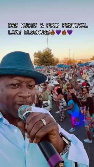 Joe Torry Instagram - GOOD TIME WAS HAD at the BRC FOOD & MUSIC FESTIVAL for RIVERSIDE BLACK BUSINESS OWNERS & SUPPORTERS. Produce by MR. VALENTINE 🔥🔥💜💜💯💯🎼🎤🎶😂 Monique Rene & Friends along with THE BIG BAND, DJ WEN had the Crowd rocking all day.  #joetorry #host #riverside #riversidecalifornia #lakeelsinore #ieindustry #earthwindandfire #rickjamesandteenamarie #frankybeverlyandmaze #tribute #igreels