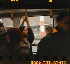 Joe Trohman Instagram - Planes, trains and automobiles. 

Shot on a Yashica T5 with CineStill 400.