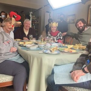 Joe Wilkinson Instagram - Back with the fam for Christmas 🎄@suejohnstontv @greensville123 @susannahfielding @micheledotrice @dan_crowder1 our hour long special #thecockfields airs Monday 13th Dec 10pm on Gold. Hope you like it.  #christmasspecial #thecockfields #isleofwight #familytime