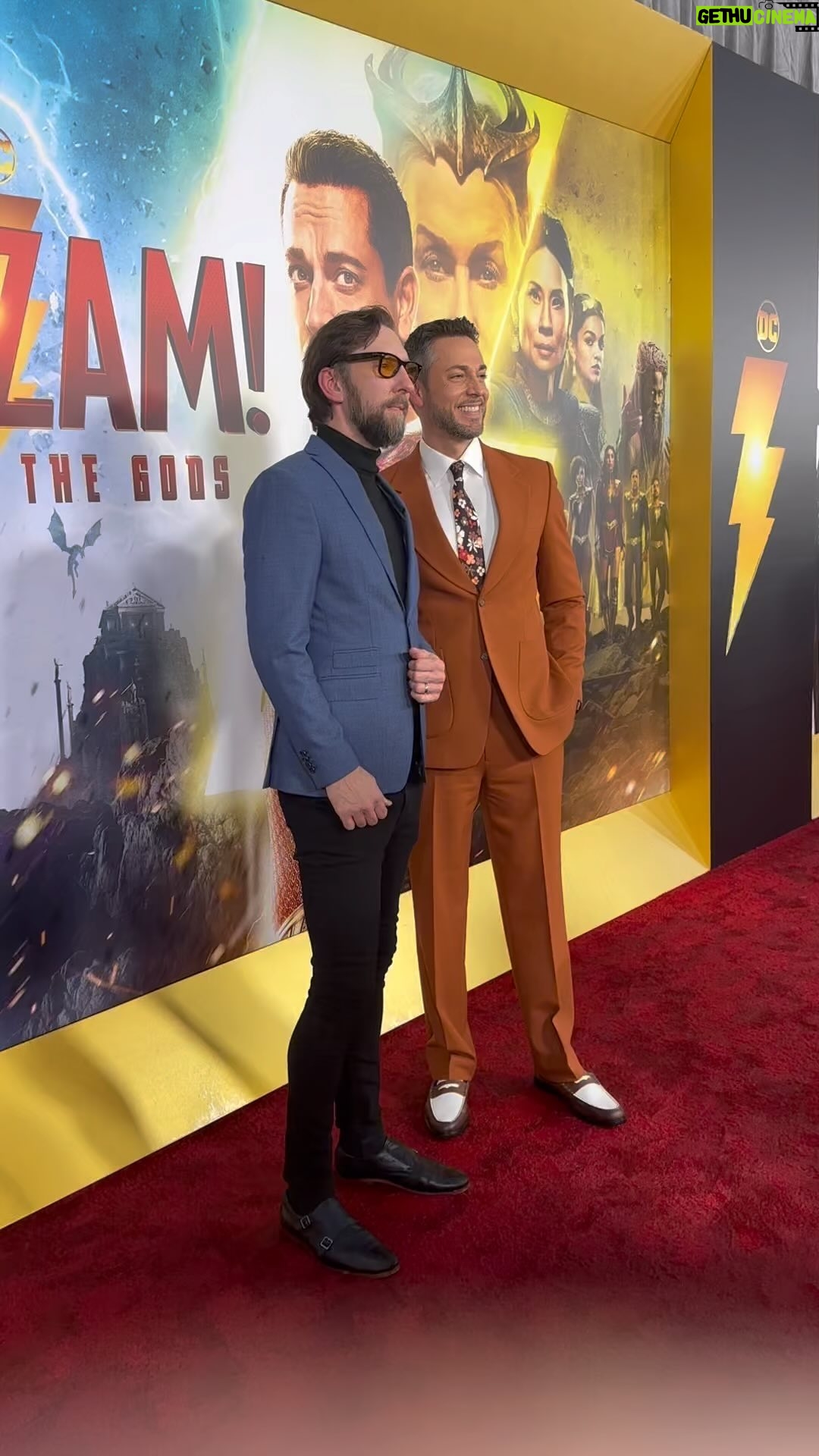 Joel David Moore - 3K Likes - Proud of you brother. We've shaped up our carpet looks from prior years.
#shazam