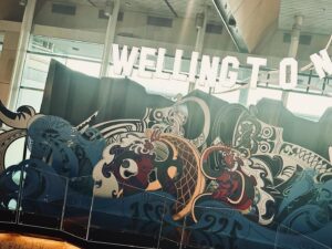 Joel David Moore Instagram - Heading back to Wellington NZ is always so nostalgic. Been coming here for 17 years making this franchise, seeing familiar faces, friends, putting the hard work in, it's like a home away from home at this point. The family has grown, but the work flow and mission is always the same. Thankful for my #Avatar fam and can't wait for you to see what's next! (Last pic is a flashback of me Sig Sam M Rod and our amazing kiwi crew from 17 yrs ago) 🙏