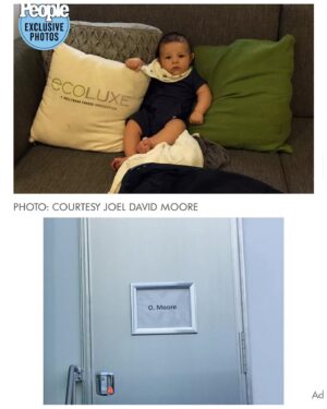 Joel David Moore Instagram - What a dream to be able to share the joys of my career with my children. This is one for the scrapbooks. 

Link in bio