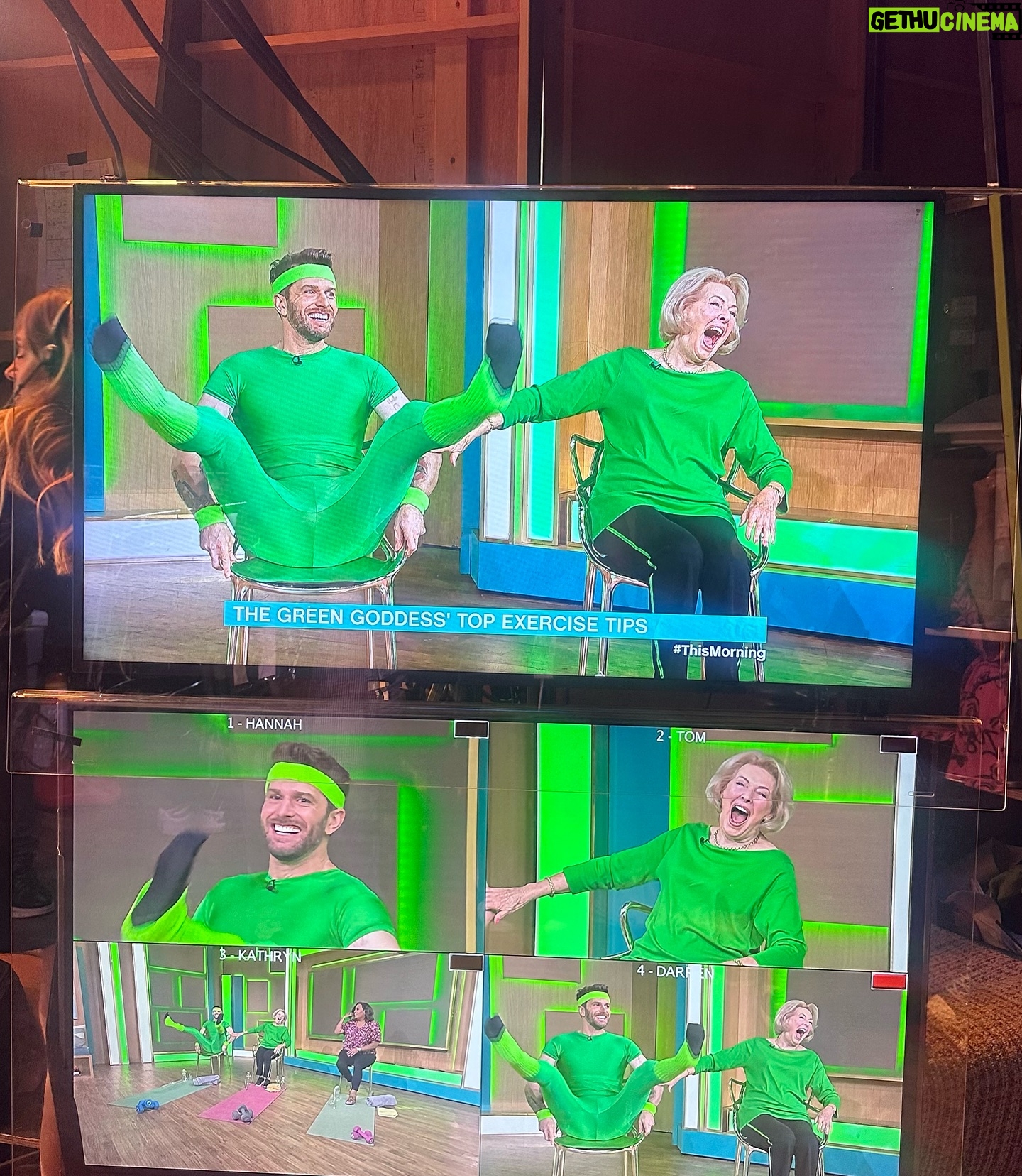 Joel Dommett - 7K Likes - A dreamy few days hosting @thismorning with the Hammond. Especially Florrie!