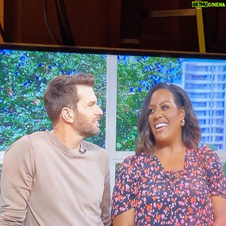 Joel Dommett - 7K Likes - A dreamy few days hosting @thismorning with the Hammond. Especially Florrie!