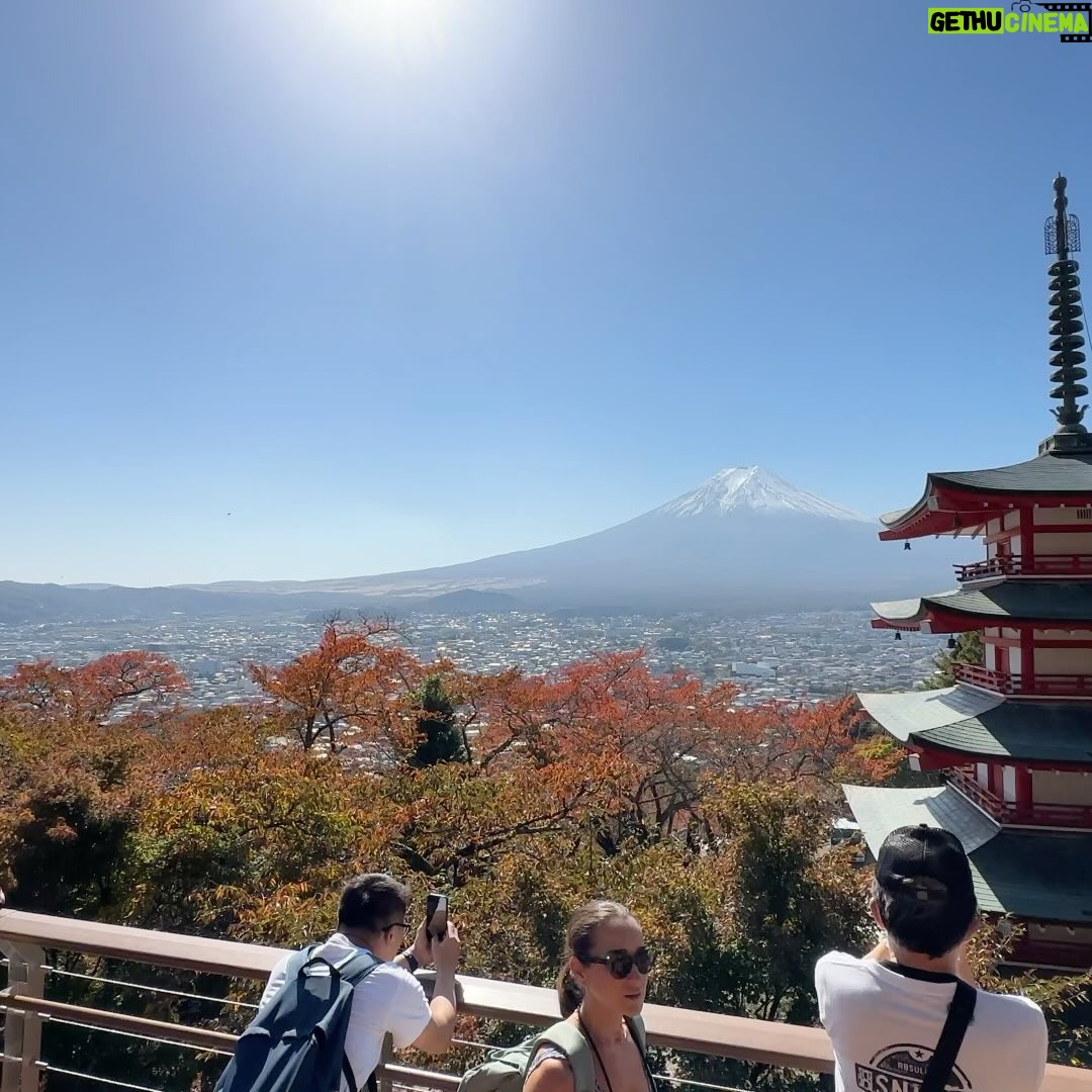 John Daub - 2.5K Likes - Mt Fuji from the steps to the top of Arakurayama Sengen Park (Fujiyoshida City) with pagoda. Note: 99% of the people here were non-Japanese! I didn’t see or meet any Japanese except Kanae 😂 and a few guides. English, Thai, Chinese, Canadian (eh) and some German, Italian and Polish — super interesting in that respect. You MUST come before 9:30am or the sun is just too bright, the haze will dull the view. Evening or late afternoon after 16:00 has a lovely backlight. Lighting is EVERYTHING. In the AM, it’s coming perfectly to Mt Fuji for the shot. Don’t be late (like us) 😂 🗻 does anyone know the history behind this spot? #fujiyoshida #arakurayamasengenpark
