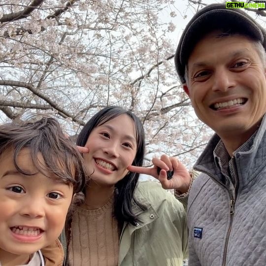 John Daub - 2.6K Likes - It’s hard not to smile when Tokyo’s looking like this, 100% fully bloomed Cherry Blossoms 🌸 with a 3 year old who loves silly faces, it’s hard to know when he’s really smiling, but today maybe a little easier. The Sakura should be around for a few more days, weather permitting. After the first rain or wind, they usually blow away — and you can catch them again 100km north as they start to bloom up in Tohoku or in the mountains of Nagano. Is the spring better than the fall? I’d say so. Longer days are here again ☀️ and the warmer weather, soon enough.