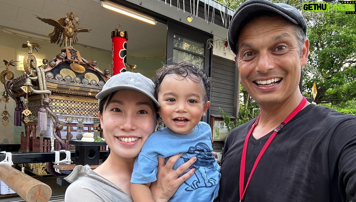 John Daub - 3.1K Likes - Japanese summer 40℃ / 104℉ on the streets of Tokyo, Festival participants cooled down with water hoses! Tonight is Tokyo’s Edogawa Fireworks! ٩(^‿^)۶ stay cool out there. This humidity and heat is “soul destroying” if you’re not prepared. #tokyo