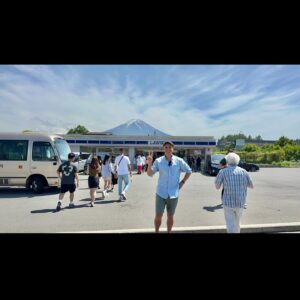 John Daub Instagram - “You are part of the problem” 🗻📸🎌🤳 to the many commenters on my YouTube live stream stating I shouldn’t be covering this Lawson-Fuji tourist photo spot, I got it. I found another one 15 min away from the *original* MtFuji-Lawson store near Kawaguchiko Station. I was getting a coffee on the way to Fujiyoshida and saw the crowd … this one has a better view! And buses stopping! The “crisis” has moved 1.4km or a mile to the west 😂 I refuse to tell you exactly where. I want to be part of the solution! Please do not ask me where 🤐 #lawson #mtfuji #mtfujiphoto_ig