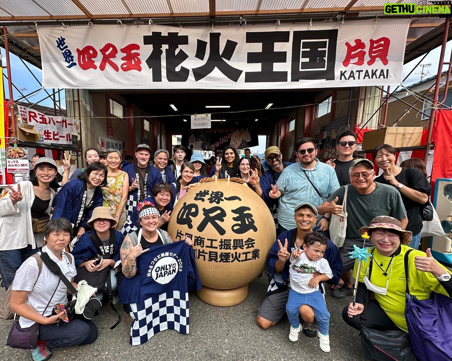 John Daub - 1.5K Likes - ONLY in JAPAN Bus Tour 2023 <Video> to the Japanese Countryside this September to Katakai for Mega Shell Fireworks 🎆 everyone got OiJ Happi jackets! My guide style vs REAL GUIDE is so different. “Get out your cameras! There’s a manhole cover!!” -John 😂 🕳️
