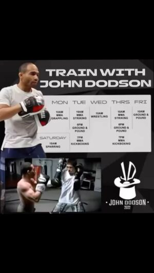 John Dodson Instagram - Time to kick it in to gear. Come train with me and step up your game. I’m teaching classes over at @united_fit and I love to see y’all there