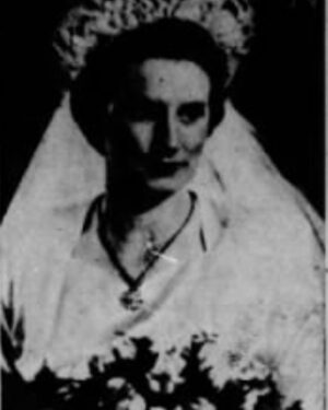John Glover Instagram - My Mother on her wedding day