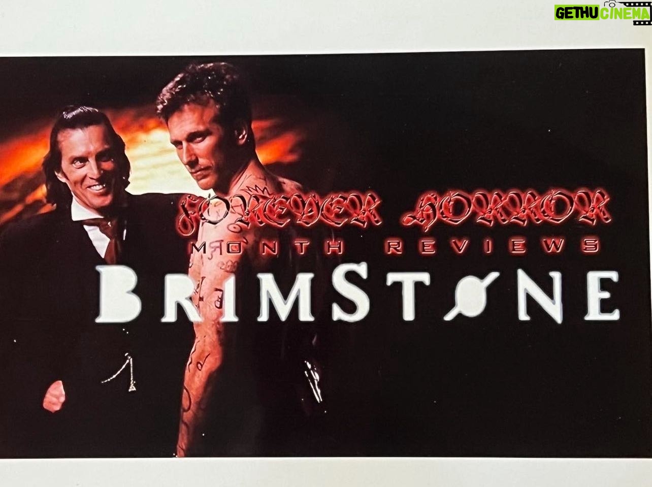John Glover - 216 Likes - BRIMSTONE….why did we stop?
Who knows