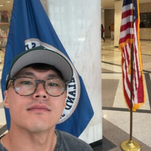 John Harlan Kim Instagram - Passed my US citizenship test. Ironically, my acting career started off being shot by Americans. Now, I am one. (Yes, that is actually me, coming out of the cave). Legally, I am now as American as apple pie and Kentucky Fried Chicken. Miley’s Party in the USA on repeat for the rest of the day. 🇺🇸🇺🇸🇺🇸