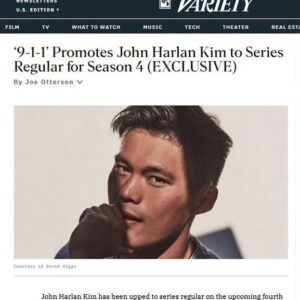 John Harlan Kim Instagram - Don’t call it a comeback... well, technically, I guess it wasn’t one. Back on board with the crew down @911onfox! Massive gratitude to the creatives, cast and crew who’ve made me feel so welcomed. Thanks to my team, thanks Mum and thank you @ladygaga! 👨‍🚒 Link in bio.
📸: @higgsy_photography