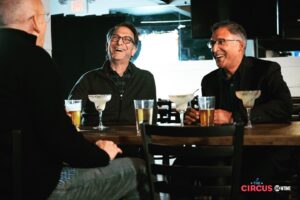 John Heilemann Instagram - On the S8 first-half finale of @sho_thecircus, "Nothing But The Truth" ... an historic week for America and our legal system called for an ep unlike any other in the annals of #thecircus, so pls SWIPE LEFT: (1) starting where we ended, with one of the smartest sharpest wisest group dinners in Circus history at @legacyrecordsrestaurant; (2) stepping back to where we started, with a long-craved roundtable at @unapizzanapoletana with the legendary @anthony_w_mangieri; (3) why long-craved? why legendary? *this* is why; (4) the 🍕 wasn't the only special guest star this week ... just as splendid, stepping in as the show's first-ever legal 🦅 guest host, here’s fabled fearsome former FBI/DOJ/Mueller investigation prosecutor (and sweet-souled pappa of the beloved MSNBC-cameoing Innis 🐶) Andrew Weissmann; (5) getting drinks and talking special counsel stuff with AW and my bruh @nealkatyal on Indictment Eve; (6) why are these men chortling? because they know what's coming; (7) outside the courthouse in lower Manhattan on Thurs night a few minutes before DA Alvin Bragg walked out after the big news broke; (8) at our closing dinner the next evening, @cfcolemanjr and @sarahlongwell2020 dropping 🧠💣; (9) @douglas.brinkley1776 comparing Trump to Jesse James; and (10) me, @jennifer.palmieri, @mmckinnon, and our insanely great crew — @ginanem @patmorrissey2nd @adamgrass et al — back outside the courthouse, on a night we won't soon forget. All of which is to say: 8pm et/pt, @showtime, #mustseetv. 🎪⚖️🎥📺🗽🇺🇸
