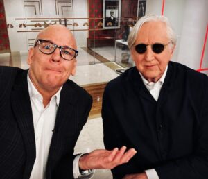 John Heilemann Instagram - In the course of his epic half-century career, the legendary @tboneburnettofficial has produced @bobdylan, @elviscostello, @eltonjohn, Roy Orbison, BB King, @loslobos, @johnmellencamp, @steveearle, @willienelsonofficial, and countless others … as well as the soundtracks for O Brother Where Art Thou, The Big Lebowski, Walk The Line, and True Detective. Now he's out with The Other Side, his first solo album in 20 years, featuring five songs with the amazing @ilovelucius, whom he first heard play at a jam session at @jonimitchell’s house — and it’s just about as incredible as it sounds. Great to see him onset today at @morningjoe.