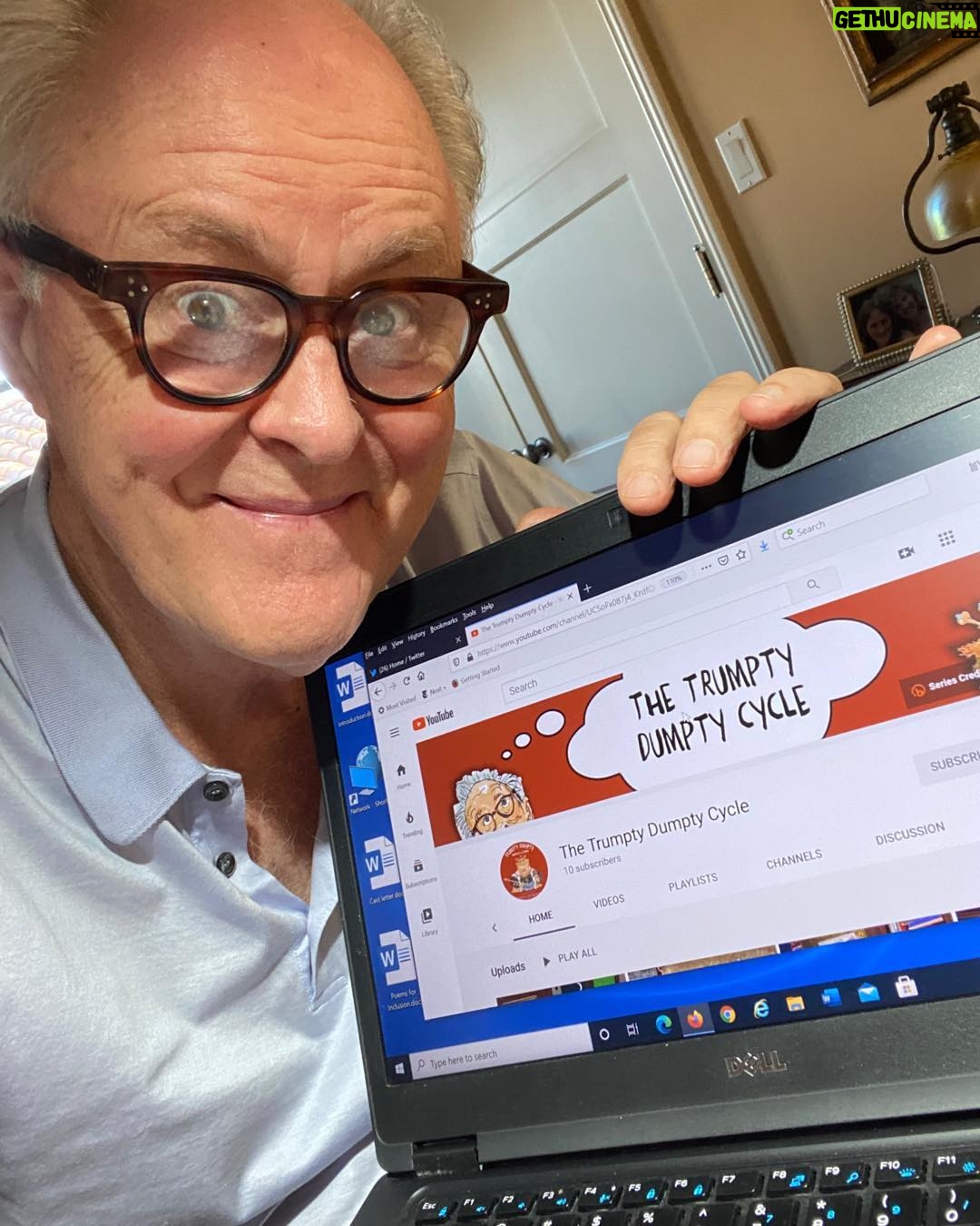John Lithgow - 2.6K Likes - “The #TrumptyDumpty Cycle” YouTube channel is up and fabulous—check it out! Clickable link in bio/stories. http://bit.ly/TrumptyDumptyCycle