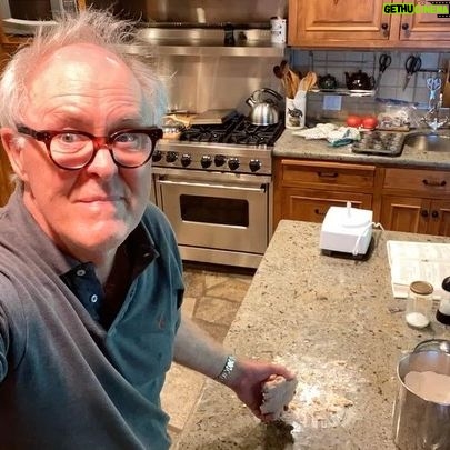 John Lithgow - 3.8K Likes - Embracing the lattice crust challenge! #LaborDayPie