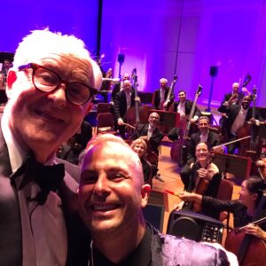 John Lithgow Instagram - Ready to perform with Maestro Yannick Nezet-Seguin and the @philorch