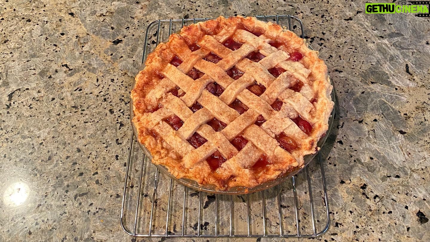 John Lithgow - 3.8K Likes - Embracing the lattice crust challenge! #LaborDayPie