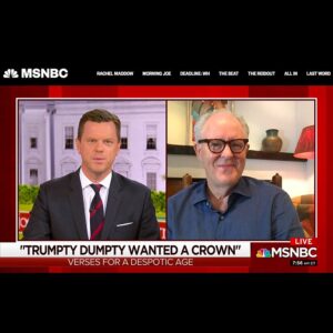 John Lithgow Instagram - Thanks to @WillieGeist and the @MorningJoe crew for inviting me to talk about #TrumptyDumpty this morning. (Didn’t mean to make you nervous at the end there, @JoeScarborough!) If you missed it, you can watch at the link in my bio.
