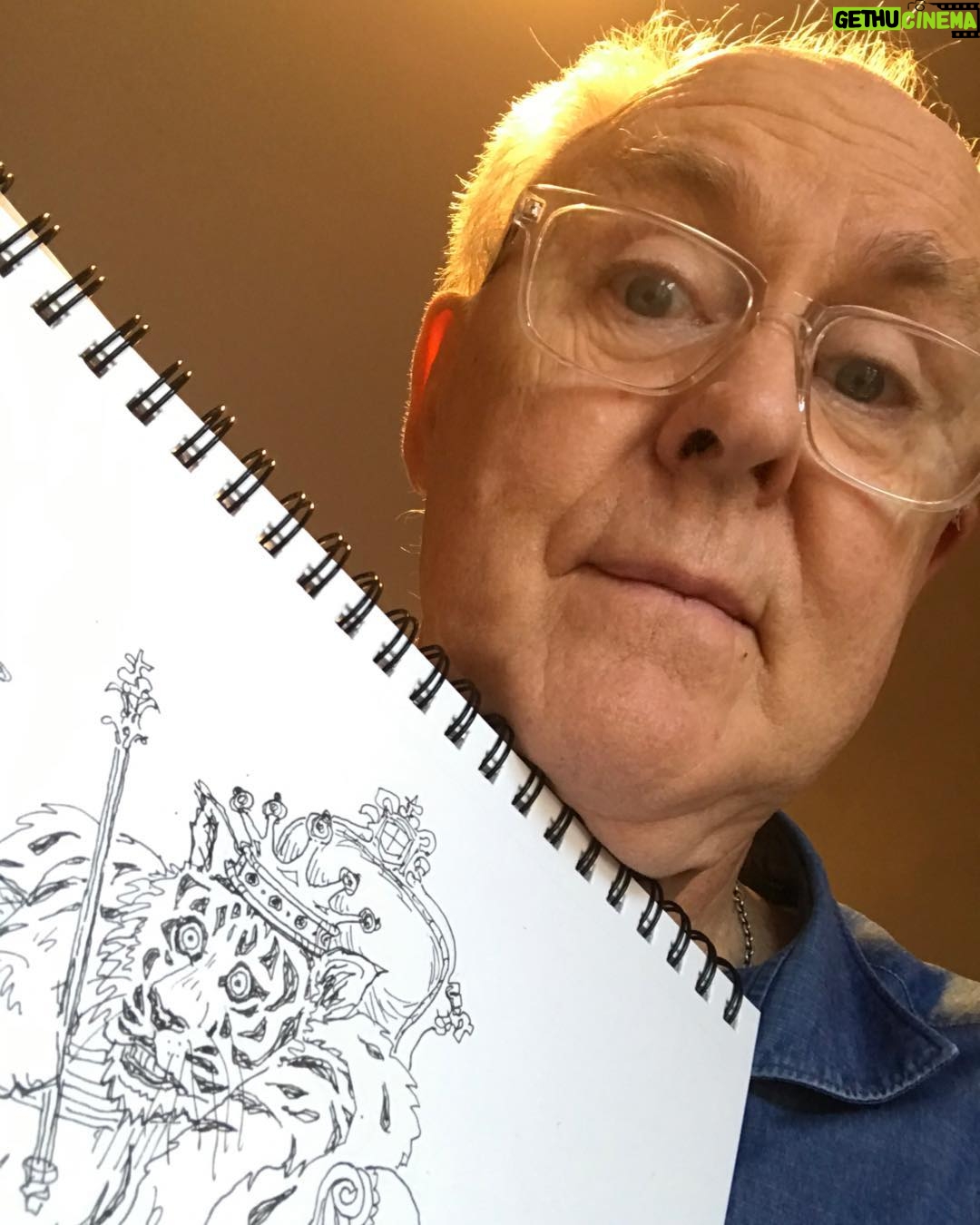 John Lithgow - 4.1K Likes - About 10 illustrations done, 20 to go, June 1 deadline, out in October. Curious?