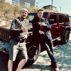 John Reardon Instagram - @marcodoelle  #morning #summer #hangouts #coffee #jeep #offroad #offroading #red #stjohns #newfoundland #stjohnsnl #espresso #cafe #outdoorcafe #sun #mycar #car #filming #tvset #onset #cinema #ontheroad #jackkerouac #roadtrip