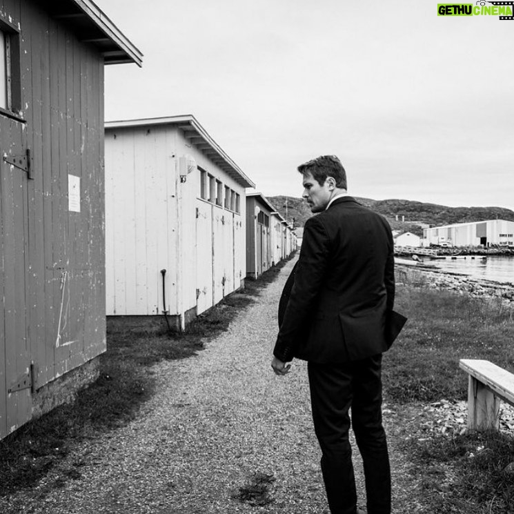 John Reardon - 3.3K Likes - Thanks for the cool shot @theportraitsessions #detective #seashanty #stpierre #france #island #newfoundland #hudsonandrex #blackandwhite #ocean