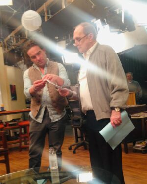 Johnny Galecki Instagram - In one of his last emails to me, Bob requested that I stop telling people he’s a “nice guy.” Though I hate to disobey a hero, I must share that Bob was a wonderful man and I cherished my time with him. Safe passage, my friend. #bobnewhart