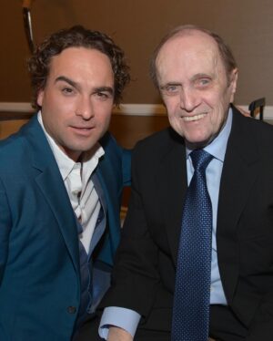 Johnny Galecki Instagram - In one of his last emails to me, Bob requested that I stop telling people he’s a “nice guy.” Though I hate to disobey a hero, I must share that Bob was a wonderful man and I cherished my time with him. Safe passage, my friend. #bobnewhart