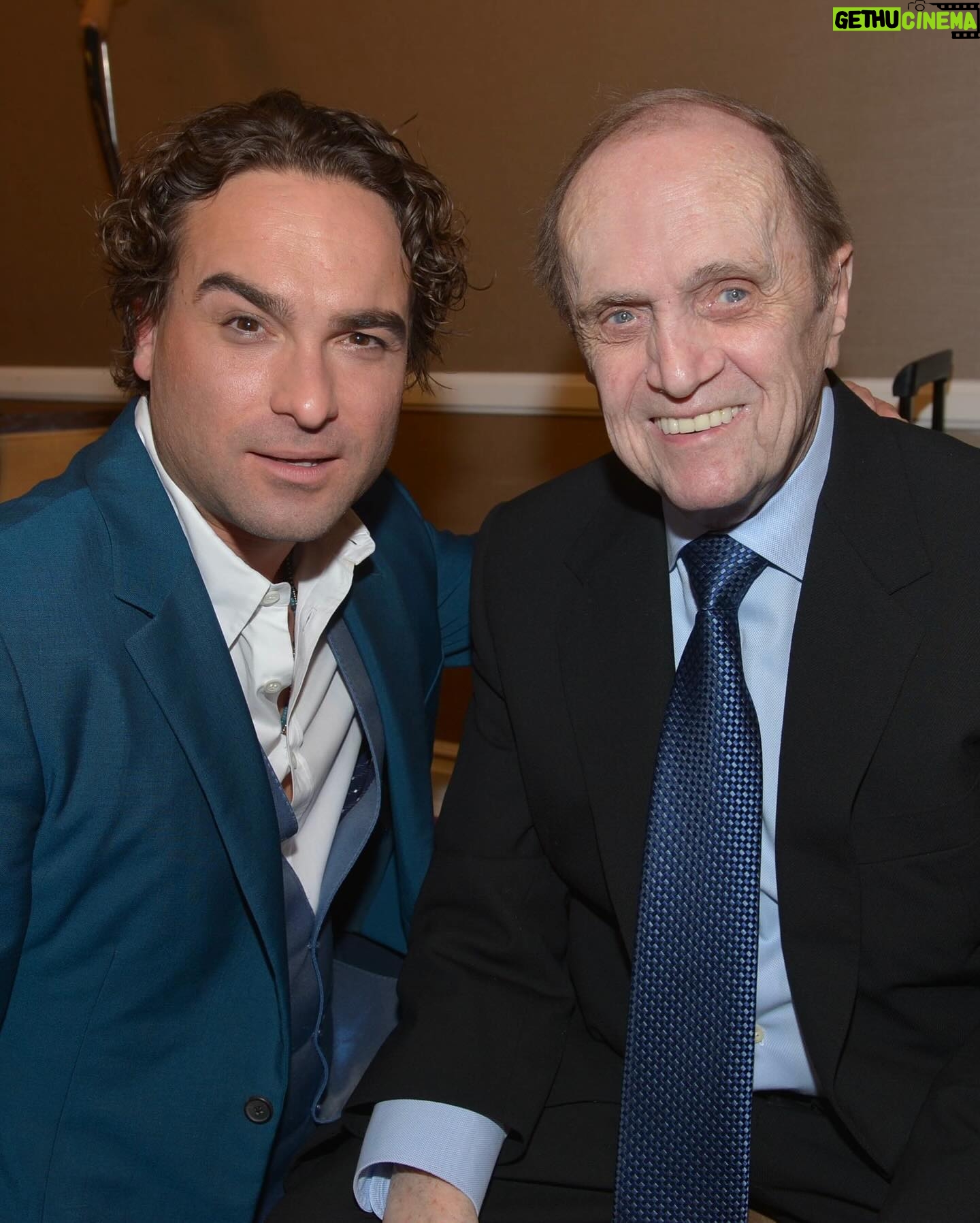 Johnny Galecki - 522.1K Likes - In one of his last emails to me, Bob requested that I stop telling people he’s a “nice guy.” Though I hate to disobey a hero, I must share that Bob was a wonderful man and I cherished my time with him. Safe passage, my friend. #bobnewhart
