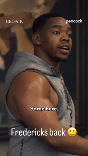 Joivan Wade Instagram - Favourite episode so far? 👀 @belairpeacock #BELAIR