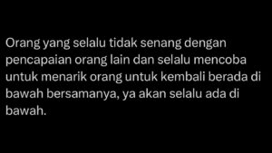 Joko Anwar Instagram - Mending habisin energi belajar dan bekerja buat bisa naik kelas juga.