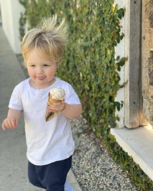 Jon Favreau Instagram - Charlie Favreau, Ice Cream Enthusiast