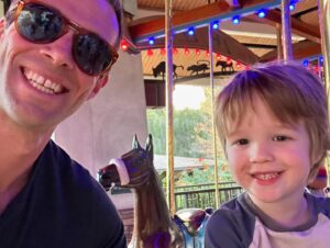 Jon Favreau Instagram - Happy 4th birthday to my best friend, chief tormentor, and the most joyful little boy I’ve ever known. Love you, Char