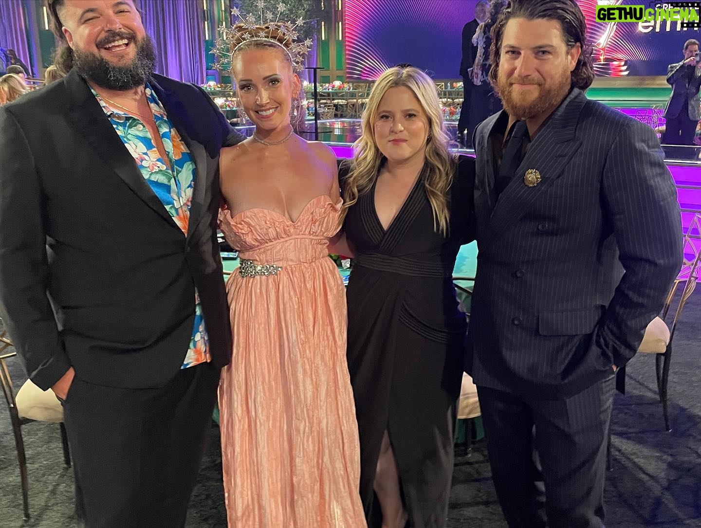 Jon Gabrus - 4.5K Likes - Fun capper to an exciting season of 101 Places. @adam.pally and I got to present at Creative Arts Emmys.
Thanks to @smiley_caputo & @katbardot for hair/face
Thanks to @oliviaperdoch Ryan, and @theblacktux
Thanks to @thesweetzerlife for being an absolute smoke show date and for letting me watch her house a toro hand roll 🥵🥵🥵
Thanks to @tacobell for the after after in my apt.
HIGHLIGHT OF THE NIGHT
Was @rupaulofficial telling me ‘love your billboard with your titty out on sunset’ I’m still gushing over that interaction.