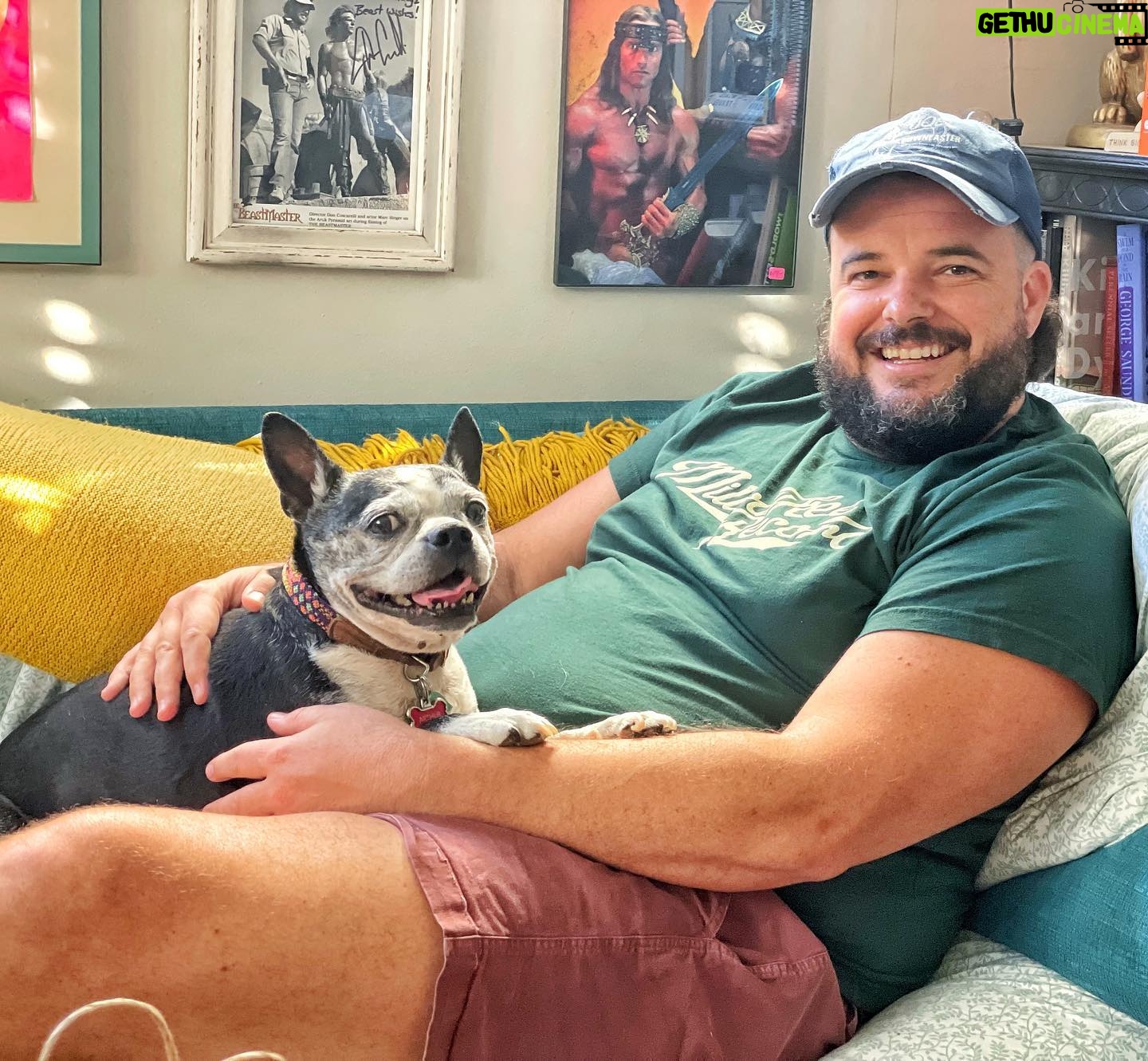 Jon Gabrus - 6.1K Likes - A man and his nearly silent co-host.