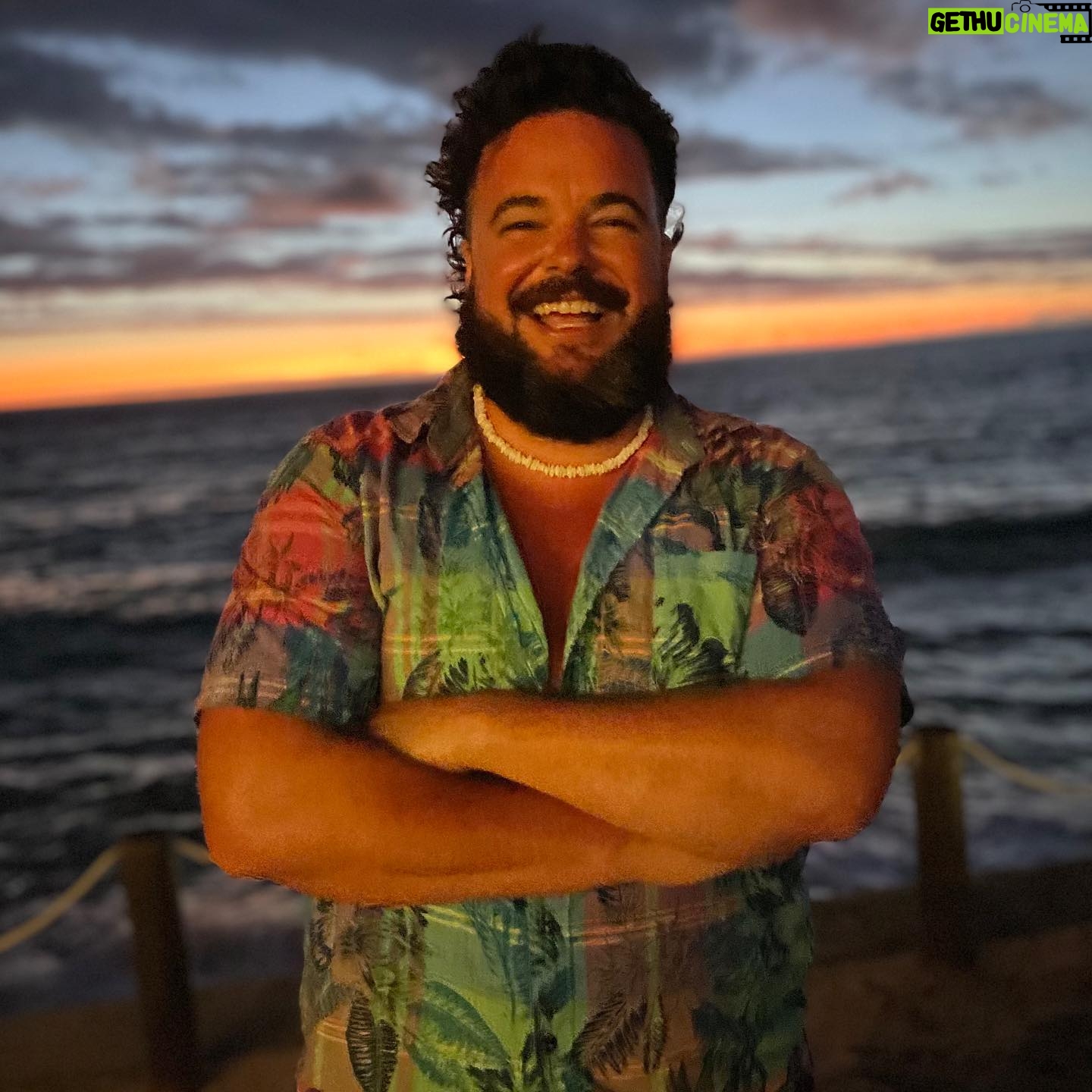 Jon Gabrus - 2.6K Likes - Mexican sunset made me smile so hard my eyes disappeared.
