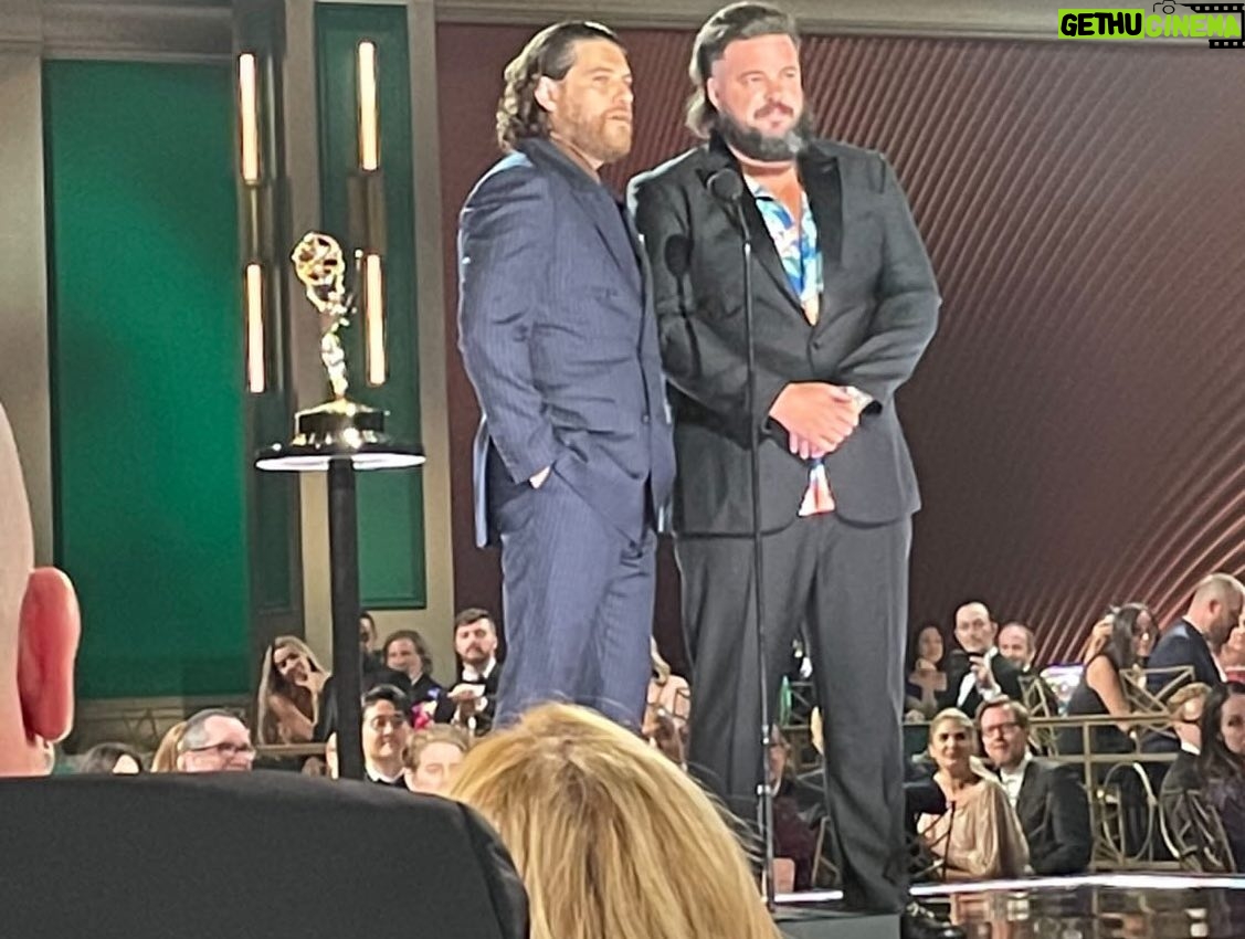 Jon Gabrus - 4.5K Likes - Fun capper to an exciting season of 101 Places. @adam.pally and I got to present at Creative Arts Emmys.
Thanks to @smiley_caputo & @katbardot for hair/face
Thanks to @oliviaperdoch Ryan, and @theblacktux
Thanks to @thesweetzerlife for being an absolute smoke show date and for letting me watch her house a toro hand roll 🥵🥵🥵
Thanks to @tacobell for the after after in my apt.
HIGHLIGHT OF THE NIGHT
Was @rupaulofficial telling me ‘love your billboard with your titty out on sunset’ I’m still gushing over that interaction.