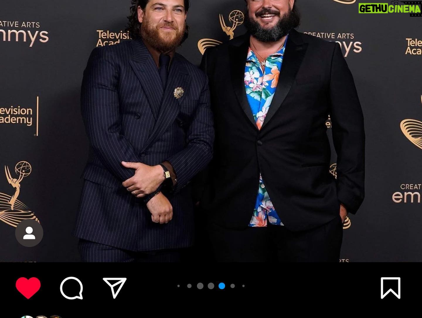 Jon Gabrus - 4.5K Likes - Fun capper to an exciting season of 101 Places. @adam.pally and I got to present at Creative Arts Emmys.
Thanks to @smiley_caputo & @katbardot for hair/face
Thanks to @oliviaperdoch Ryan, and @theblacktux
Thanks to @thesweetzerlife for being an absolute smoke show date and for letting me watch her house a toro hand roll 🥵🥵🥵
Thanks to @tacobell for the after after in my apt.
HIGHLIGHT OF THE NIGHT
Was @rupaulofficial telling me ‘love your billboard with your titty out on sunset’ I’m still gushing over that interaction.