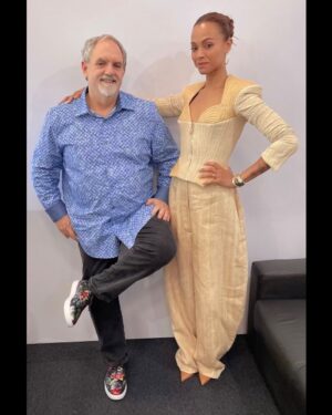 Jon Landau Instagram - Could not think of anyone I would rather share the CCXP stage with than Zoe.  We were both touched by the reception of the Brazilian fans. Obrigado.