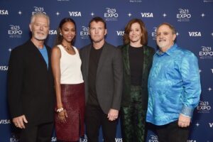 Jon Landau Instagram - Repost from @avatar
•
Avatar: The Way of Water made waves today at #D23Expo 🌊

Director James Cameron, Producer Jon Landau, Sam Worthington, Zoe Saldana, Sigourney Weaver, Stephen Lang, Jamie Flatters, Bailey Bass, Jack Champion, and Trinity Bliss gave fans a special look at the upcoming film. Don’t miss it in theaters December 16.