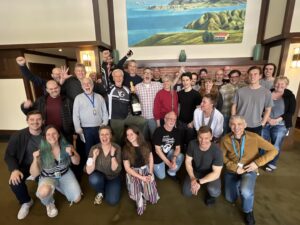 Jon Landau Instagram - Congratulations to the entire Avatar: The Way of Water family. Yesterday we completed our final mix and picture mastering and I snapped this picture of our post finishing team. I am thankful to every one of you for your contributions to the film.
