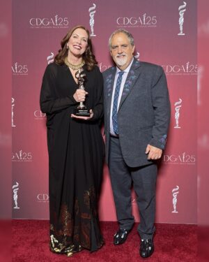 Jon Landau Instagram - It was an incredible evening at the Costume Designers Guild Awards celebrating @debscottcostumes who received the Career Achievement Award for her iconic work on countless projects including Avatar and Titanic.

Congrats Deb on this well deserved honor. And thank you to @flofoxworthy and @wetaworkshop who created my woodsprite-inspired suit.