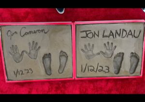 Jon Landau Instagram - What an incredible honor to add my hand and footprints alongside so many of my movie heroes at the TCL Chinese Theatre in Hollywood. Thank you to everyone who helped make this dream a reality.