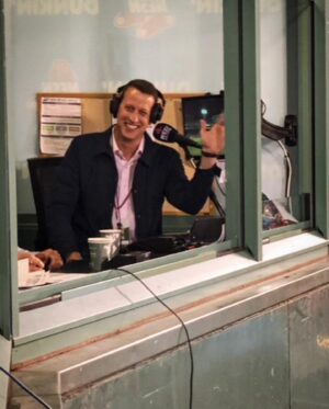 Jon Miller Instagram - SWIPE⬅️ The baseball broadcasting Flemming Brothers‼️ Dave, my partner on @sfgiants radio for 21 seasons, and Will who does play-by-play on @redsox radio. In 2019 at @fenwaypark they did an inning together in our @knbr booth and another tandem inning  in the Red Sox booth. #yaaasss We’re hopeful of doing the same this weekend at @oraclepark . #yayarea Outstanding pros, great guys!!