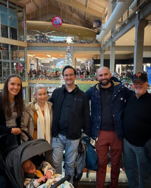 Jon Miller Instagram - SWIPE⬅️ 🙏Giving thanks for our family Thanksgiving in the Seattle area with… 1-4).Our son Alex and Christina, his wife.🦃 5-6). Also spent time with our nephew Mason and Molly, his wife, plus their baby Axton.🦃 7-8). Additionally, a beautiful dinner w/ Melana Yanos (whom I have known since she was an infant) and Joseph, her fiancé.🦃 9-10). Finally, we flew back to SF, glided right over downtown and Oracle Park! 🦃 A lot of laughs, so much love, so many blessings! #gratefuleveryday 🙏
