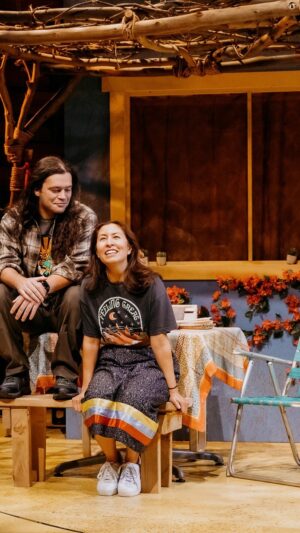 Jon Miller Instagram - SOUNDUP⬆️ An IG Standup Selfie 🗣️🤳 Report: 🌵⚾️@sfgiants pitchers & catchers report to Scottsdale 2 weeks from today‼️ ⚾️🌵 Saw “Cashed Out” in previews last week at the @sfplayhouse and loved it! 🙌👏💯 Tonight will be its official Opening Night, 7 pm. You’ll love this play! @nativevoices @gilariver #youcanthankmelater #yayarea #yaaasss