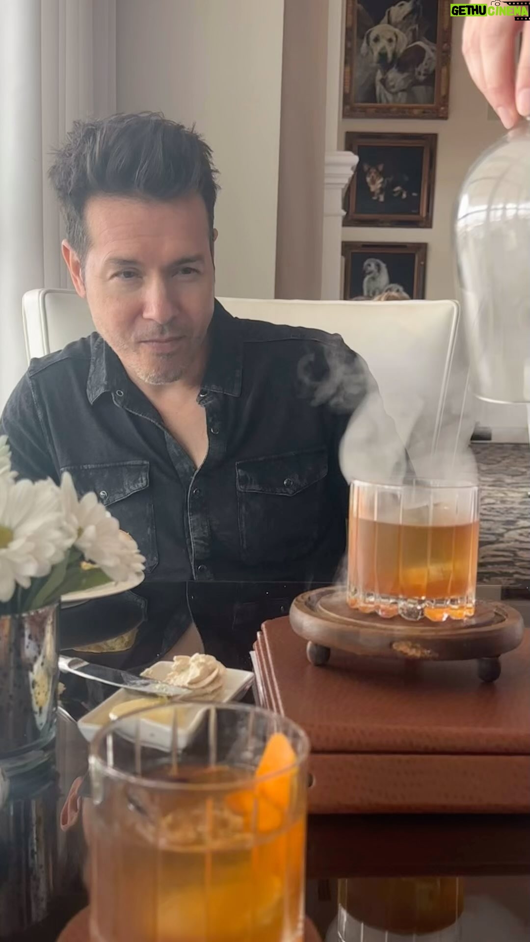 Jon Seda - 7.7K Likes - Thanks for this classic! #smokedoldfashioned @stirrups.restaurant @theequestrianhotel #fyp